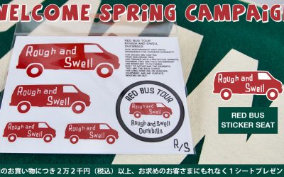 RED BUS ステッカーセット バナー3